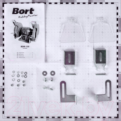 Точильный станок Bort BDM-130 (91272836)
