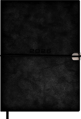 Ежедневник Escalada Тиволи Глосс 2026 / 70273 (176л, черный) -