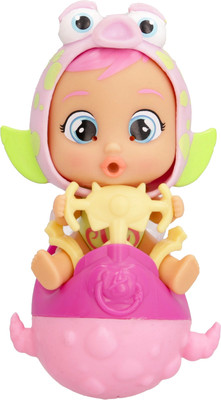 Пупс с аксессуарами Cry Babies Волшебные слезки. Прыгающий монстрик Чичи / 65196 -