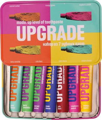

Набор зубных паст, Modo Upgrade