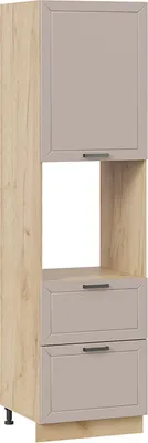 

Шкаф-пенал кухонный, Лорас 1П6Я2 с одной дверью и двумя ящиками