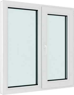 

Окно ПВХ, Futuruss Двухстворчатое поворотно откидное правое 2 стекла