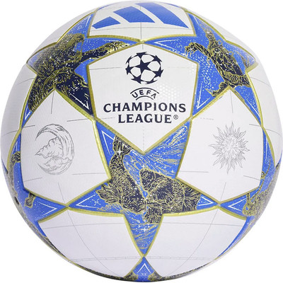 Футбольный мяч Adidas UCL League Box JP1548 (размер 5, белый/синий) -