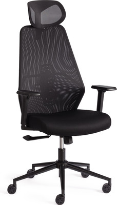 Кресло офисное Tetchair Matrix (grey ткань, черный) - 