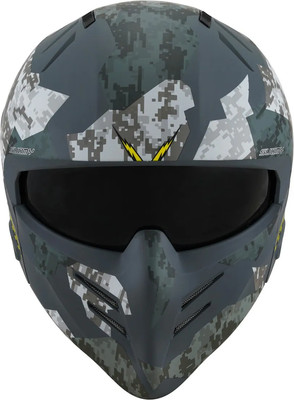 Мотошлем Suomy Armor Urban Squad Camouflage / K6AM0006.6 (XL, серый матовый) - 