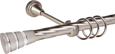 

Карниз для штор, Grace D19К + наконечники Пегас