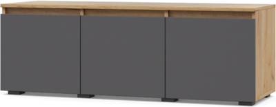 Тумба Modern Тифани Т73 под ТВ (золотистый дуб/графит) -