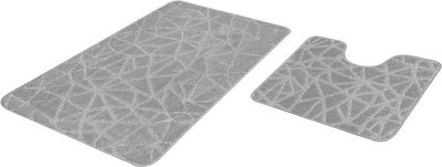 

Набор ковриков для ванной и туалета, PP 60x100+60x50