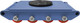Такелажная платформа Gearsen CRO-12 г/п 18тн - 