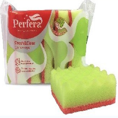 

Набор губок для мытья посуды, Fresh & Clear волна