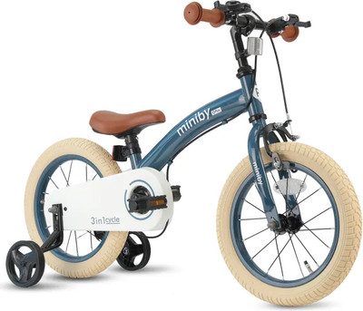 Беговел QPlay CB01 MiniBy (серебристый/синий) -