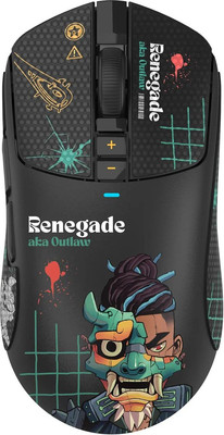 Мышь A4Tech Bloody R72 Ultra Duo Renegademidnight (черный/рисунок) - 