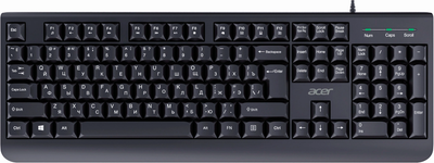 Клавиатура Acer OKW400 Multimedia / ZL.KBDEE.01C (черный) - 