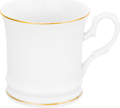 

Кружка, Белая с золотом New Bone China / 730418