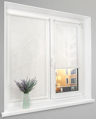 Рулонная штора Lm Decor LM 48-01 220х185 (бежевый) -