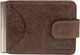 Зажим для денег Poshete 604-140NPK-BRW (коричневая кожа) -
