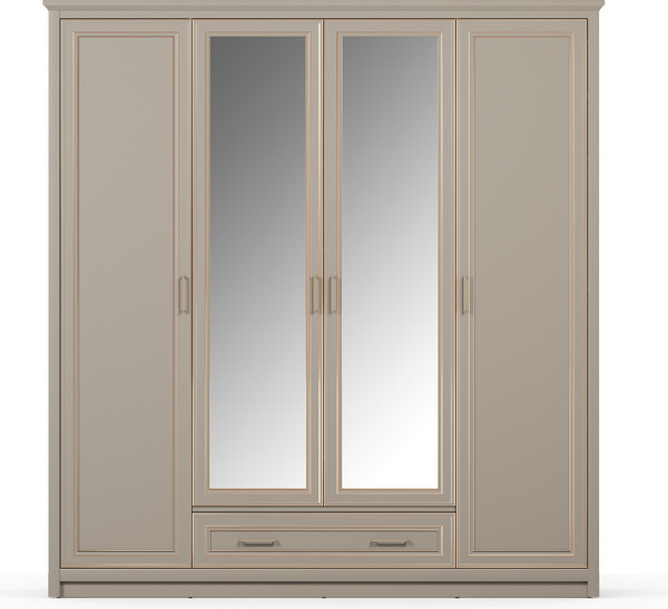 Шкаф Black Red White Classic SZF2D2L1S