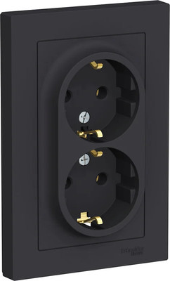 Розетка Bylectrica РС16-9313 (карбон) - 