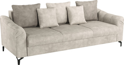 Диван Олмеко Одри 3-х местный (бежевый/латте) - 