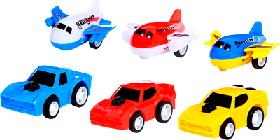 Набор игрушечной техники Sima-Land Аэропорт / 10636436 (6шт) - 
