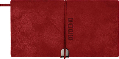 Еженедельник Escalada Тиволи Глосс 2026 / 70394 (64л, красный) - 