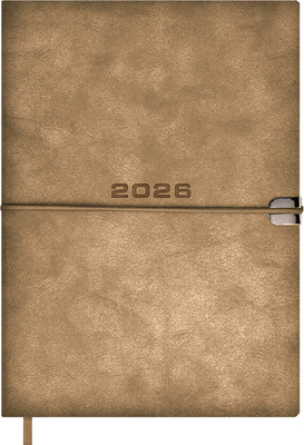 Ежедневник Escalada Тиволи Глосс 2026 / 70276 (176л, бежевый) -