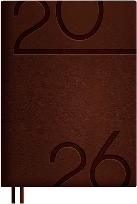 Ежедневник Escalada Кассандра 2026 / 70212 (176л, коричневый) - 