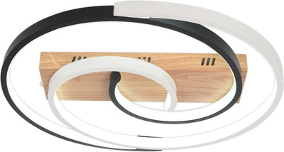 Потолочный светильник ESCADA 10265/1LED (Black/Wood) -