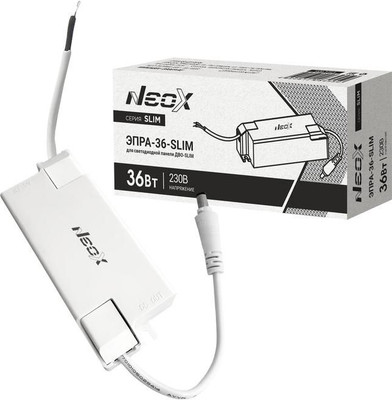 

Драйвер для светодиодной ленты, ЭПРА-36-SLIM 36Вт / 4690612064550