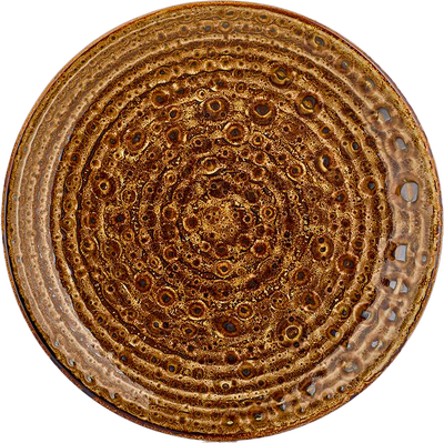 Тарелка столовая обеденная By Bone Cowry Yellow 81229366 / ри254 - 