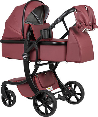 Детская универсальная коляска Aimile Adventurer / ADV-5 (бургунди) -