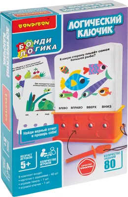 

Настольная игра, БондиЛогика Логический Ключик / ВВ6523