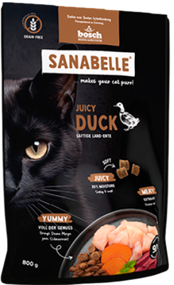 

Влажный корм для кошек, Sanabelle Juicy с уткой / 858904