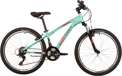 Велосипед Novatrack 24 Action 24SHV.ACTION.12BL23 (бирюзовый, разобранный, в коробке) - 
