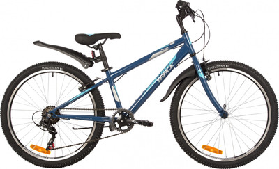 Велосипед Novatrack 24 Racer / 24SHV.RACER.12DGN23 (12, синий/зеленый, разобранный, в коробке) - 