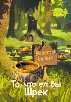 Книга АСТ Рецепты болота. То, что ел бы Шрек, твердая обложка (Кейк Алекс) -