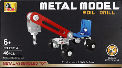 Конструктор Darvish Metal model Soil Drill SR-T-4792C