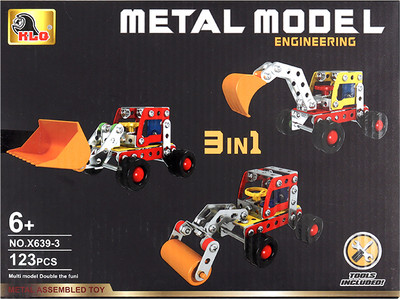 Конструктор Darvish 3 в1 Metal model SR-T-4790A (123дет.) - 