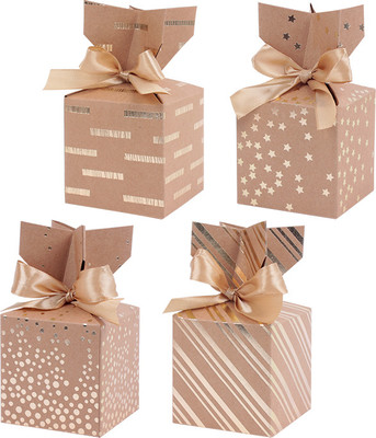 

Набор коробок подарочных, 7x7x7 см / DV-14643