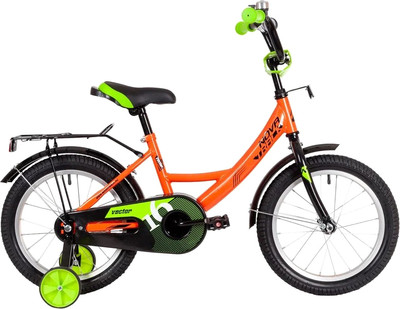Детский велосипед Novatrack Vector / 163VECTOR.OR22 (разобранный, в коробке) - 