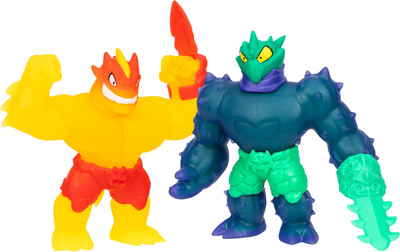 Набор сквишей GooJitZu Пламенный Блейзагот Vs Кактикус Метеор Мэднесс / 67959 - 