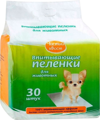 

Одноразовая пеленка для животных, 30x45см / 89427