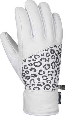 Перчатки лыжные Reusch Beatrix R-Tex Xt / 6331277_1032 (р.7.5, White/Grey Leopard) -