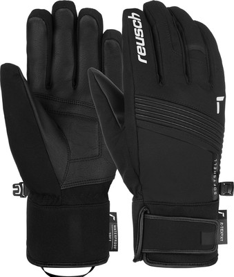 Перчатки лыжные Reusch Lotus R-Tex Xt / 6401251_7701 (р.9, Black/White) -