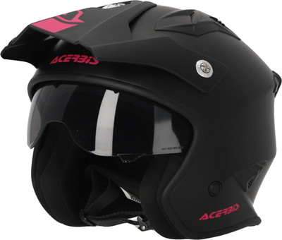Мотошлем Acerbis JET Aria 22-06 / 0025055.723.064 (M, черный/розовый) - 