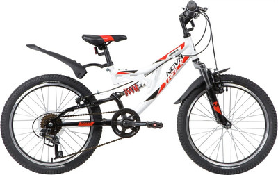 Детский велосипед Novatrack Shark 20SS6V.SHARK.WT20 (разобранный, в коробке) -