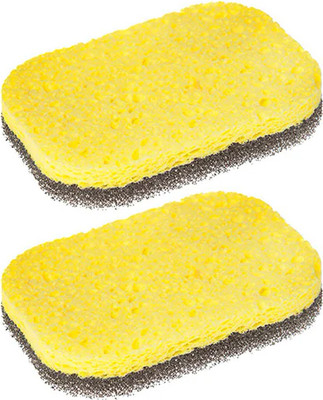 Набор губок хозяйственных You'll love Целлюлозные с ретикулированным поролоном / 75084 (2шт) -