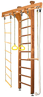 Детский спортивный комплекс Kampfer Wooden Ladder Ceiling (ореховый, стандарт) - 