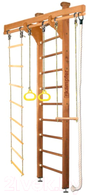 Детский спортивный комплекс Kampfer Wooden Ladder Ceiling (ореховый, стандарт)