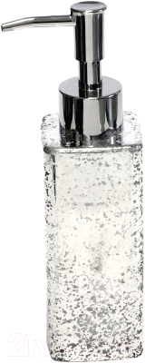 Дозатор для жидкого мыла Ba-De Silver Glass CSt-1668